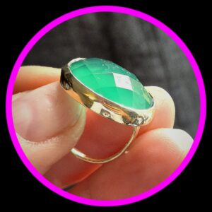 Green Onyx 14kt